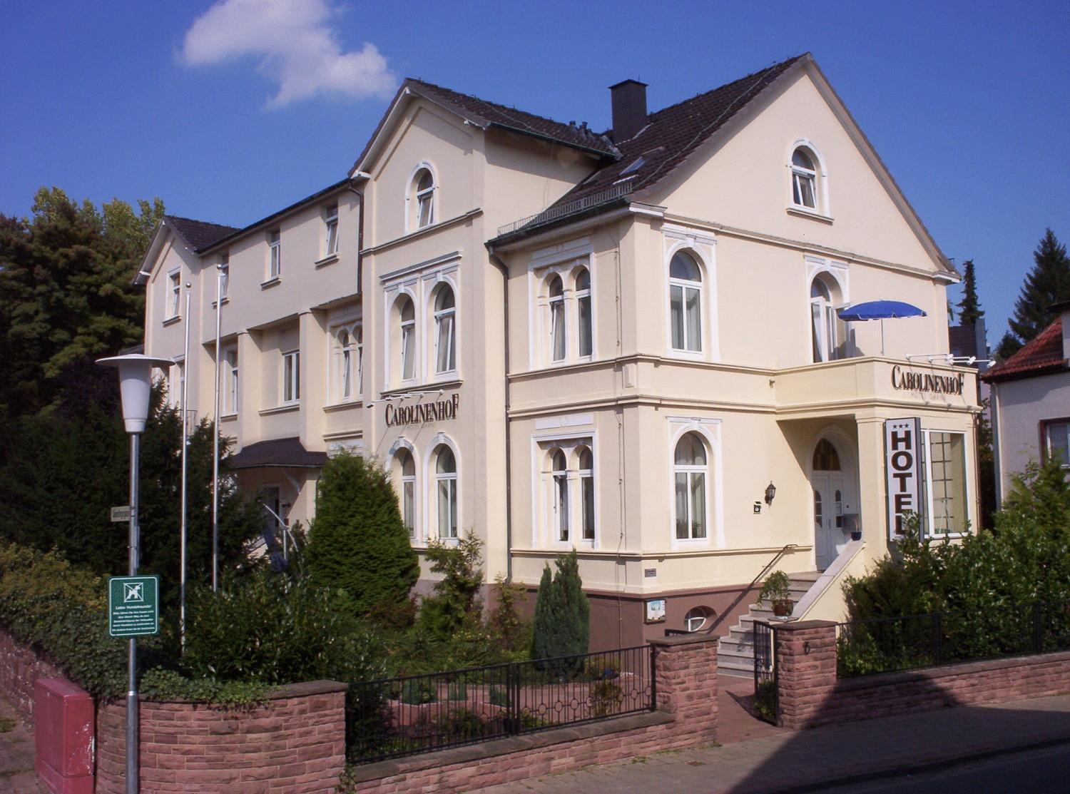 באד פירמונט Hotel Carolinenhof מראה חיצוני תמונה